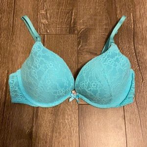 Victoria’s Secret Blue Lace Bra